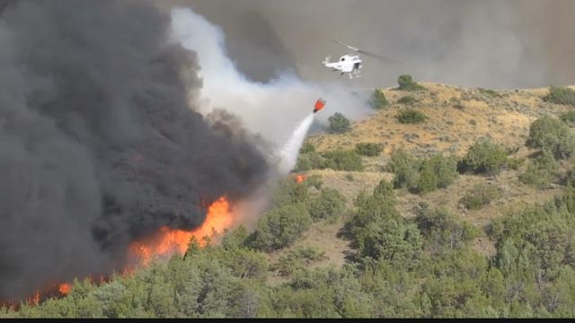 Fire crews battling multiple fires south of Billings - KULR8.com | News ...