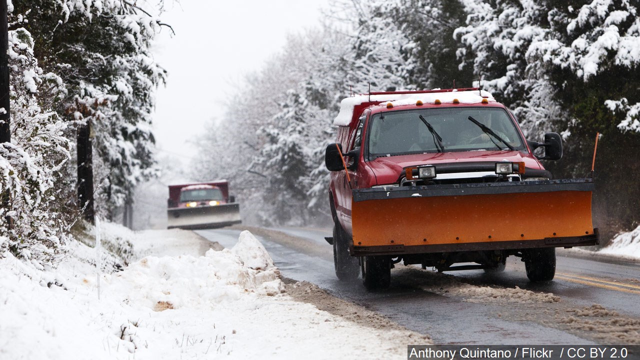 Snow Plow Damage - KULR8.com | News, Weather & Sports in Billings, Montana