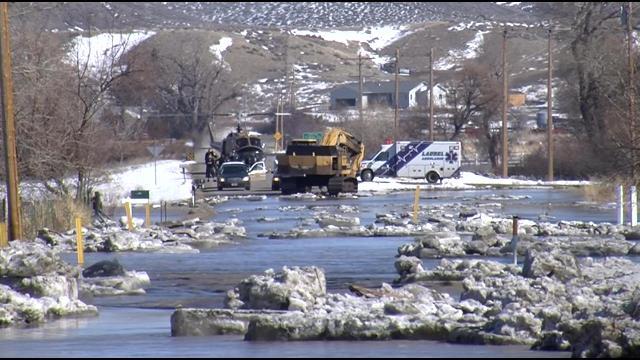 Ice Jam Break Causes Flooding in Laurel - KULR8.com | News, Weather ...